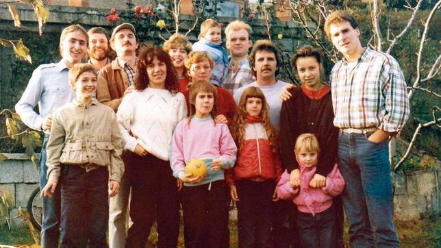 Die Gruppe Ilmenauer nach ihrer Haft bzw. Aufenthalt im Kinderheim im Herbst 1988