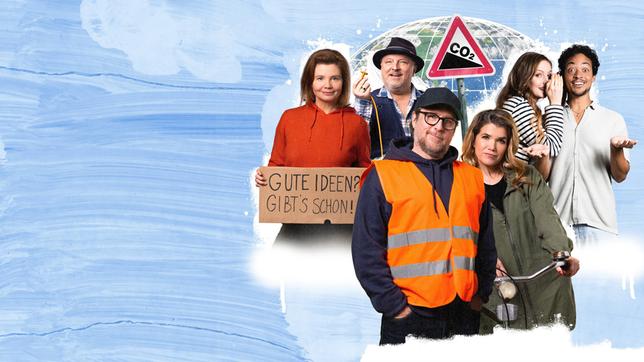 Annette Frier, Axel Prahl, Bjarne Mädel, Anke Engelke, Pheline Roggan und Aurel Mertz.