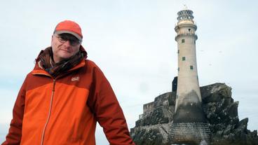 Bild: SWR/Christian Zecha Sven Plöger vor dem Leuchtturm Fastnet Rock