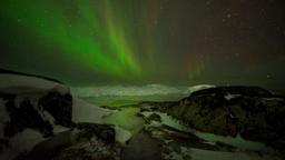 Polarlichter auf Grönland: Die Nordlichter erzeugen eine spektakuläre Lichtshow.