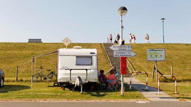 Der Campingplatz Neuharlingersiel