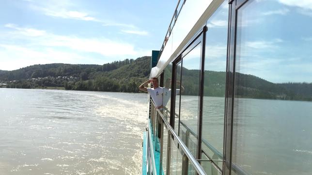 Bild: BR/Bewegte Zeiten Filmproduktion/David Enge Das Riverboat auf der Donau.
