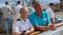 Pia studiert in Flensburg Nautik und möchte Kapitänin werden.