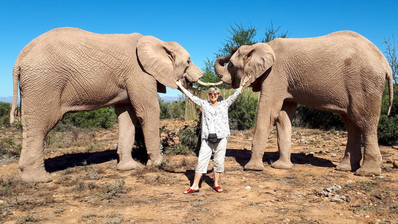 Seit 32 Jahren ist die studierte Lehrerin Reiseleiterin. Janet Malherbe (59) spricht vier Sprachen: Englisch, Französisch und Deutsch. Zuhause in Paarl (Südafrika) wird allerdings Afrikaans gesprochen. Deutsch hat sich die Mutter zweier Söhne nach zwei Jahren Unterricht in der Schule mit Kassetten 