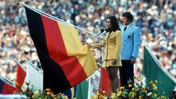 Eröffnungsfeier der Olympischen Spiele in München 1972