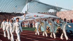 Eröffnungsfeier der Olympischen Spiele in München 1972