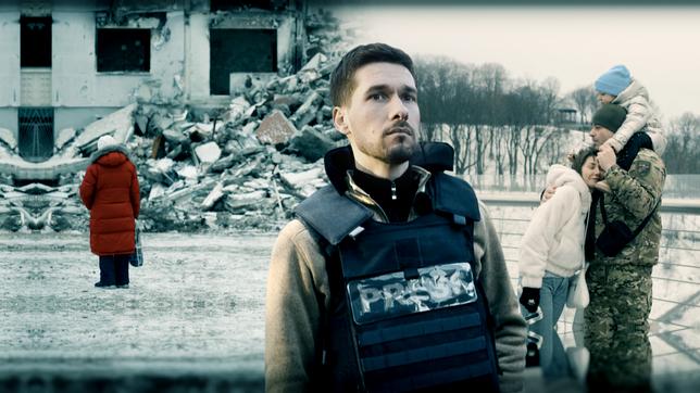 ARD-Korrespondent Vassili Golod in der Ukraine.