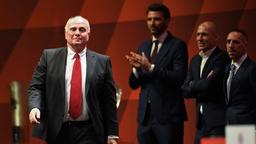 Uli Hoeneß bei seinem Abscheid als Präsident des FC Bayern München