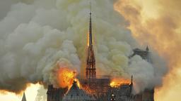 Brand in der Kirche Notre-Dame