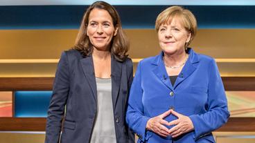 Bild: dpa Angela Merkel bei Anne Will