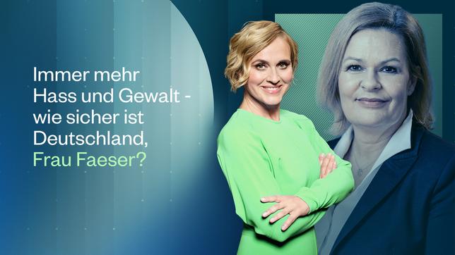 Immer mehr Hass und Gewalt – wie sicher ist Deutschland, Frau Faeser?