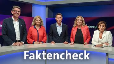 Bild: WDR/Oliver Ziebe Die Gäste (v.l.n.r.): Wolfram Weimer, Kristina Dunz, René Obermann, Bettina Tietjen