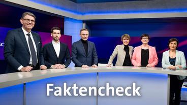 Bild: WDR/Thomas Kierok Die Gäste (v.l.n.r.): Wolfram Weimer, Vassili Golod, Christian Lindner, Bettina Böttinger, Saskia Esken