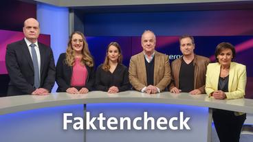 Bild: WDR/Oliver Ziebe Die Gäste (v.l.n.r.): Robin Alexander, Katharina Dröge, Ann-Kathrin Hipp, Hubertus Meyer-Burckhardt, Dieter Nuhr