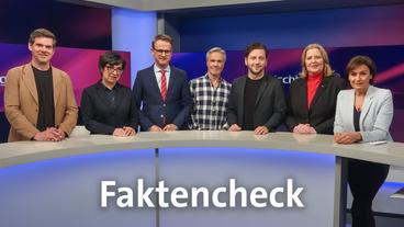 Bild: WDR/Oliver Ziebe Die Gäste (v.l.n.r.): Gregor Peter Schmitz, Mariam Lau, Carsten Linnemann, Hannes Jaenicke, Felix Banaszak, Bärbel Bas