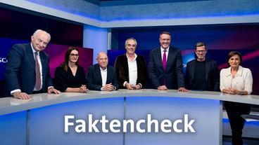 Die Gäste (v.l.n.r.): Ansgar Graw, Iris Sayram, Gregor Gysi, Christian Rach, Alexander Schweitzer, Karl-Theodor zu Guttenberg