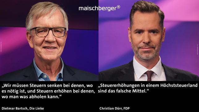 Dietmar Bartsch und Christian Dürr