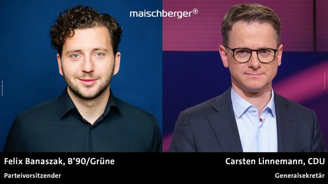 Bild: Nils Leon Brauer; WDR/Oliver Ziebe Felix Banaszak und Carsten Linnemann