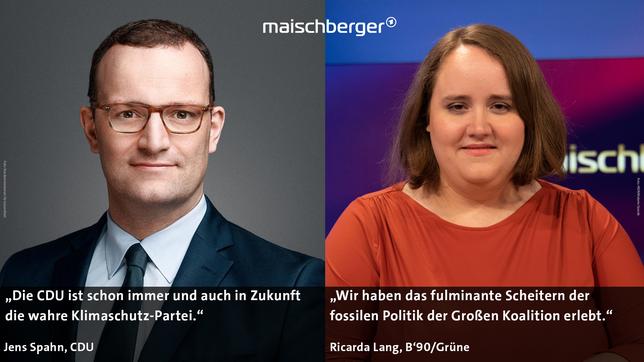 Bild: Bundesministerium für Gesundheit; WDR/Melanie Grande Jens Spahn und Ricarda Lang