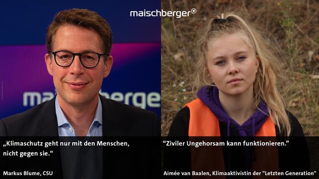 Bild: WDR/Melanie Grande; Letzte Generation Markus Blume und Aimée van Baalen