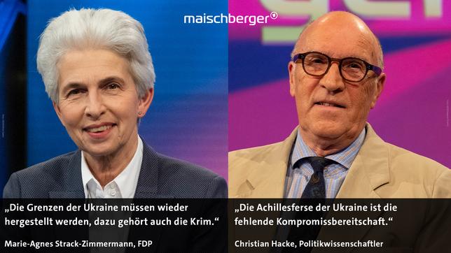 Bild: WDR/Melanie Grande; WDR/Oliver Ziebe Marie-Agnes Strack-Zimmermann und Christian Hacke