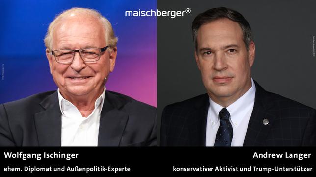 Wolfgang Ischinger und Andrew Langer