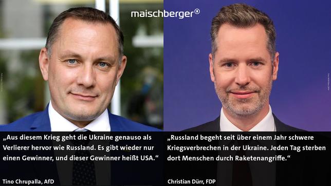 Bild: imago/Jens Schicke; WDR/Oliver Ziebe Tino Chrupalla und Christian Dürr