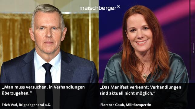 Bild: WDR / picture alliance / AAPimages / Timm; WDR/Oliver Ziebe; Erich Vad und Florence Gaub