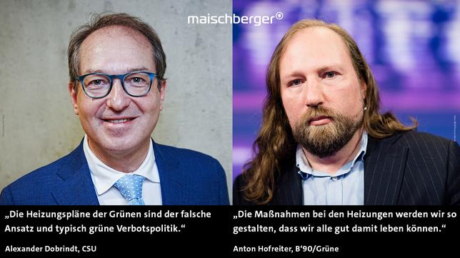 Bild: Kay Nietfeld/dpa; WDR/Thomas Kierok Alexander Dobrindt und Anton Hofreiter