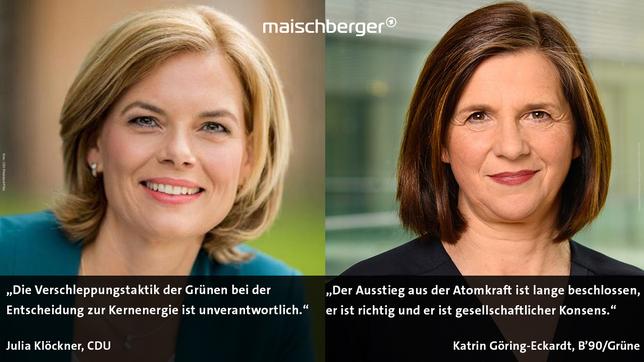 Bild: CDU Rheinland-Pfalz; Stefan Kaminski/Grüne Bundestagsfraktion Julia Klöckner und Katrin Göring-Eckardt