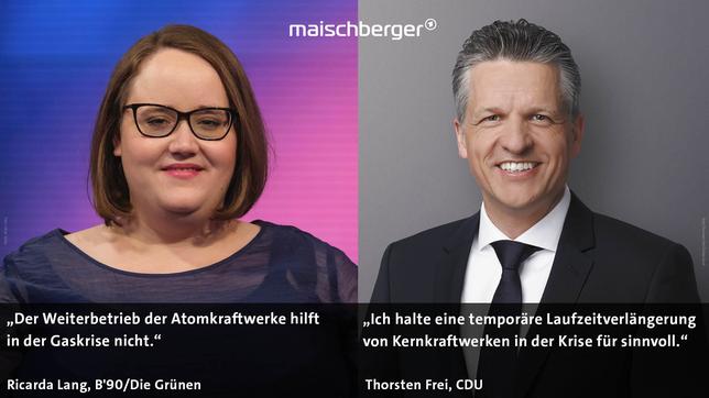 Bild: WDR/Oliver Ziebe; Stefan Boness/Ipon via imago images Ricarda Lang Hubert Aiwanger