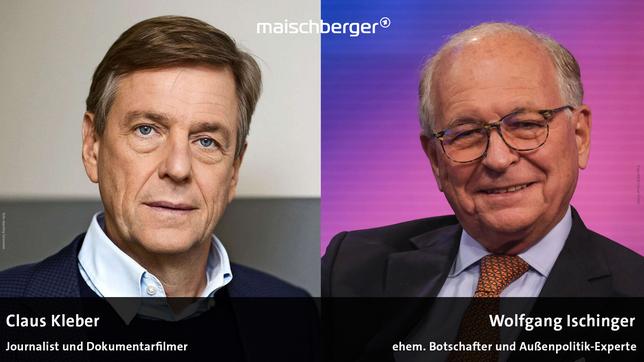 Bild: dpa/Jörg Carstensen; WDR/Oliver Ziebe Claus Kleber und Wolfgang Ischinger