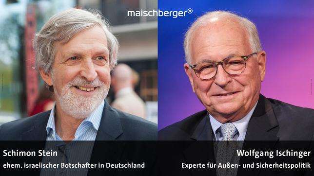Schimon Stein und Wolfgang Ischinger