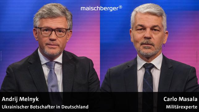 Bild: Beide WDR/Oliver Ziebe Andrij Melnyk und Carlo Masala