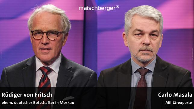 Bild: Beide WDR/Oliver Ziebe Rüdiger von Fritsch und Carlo Masala