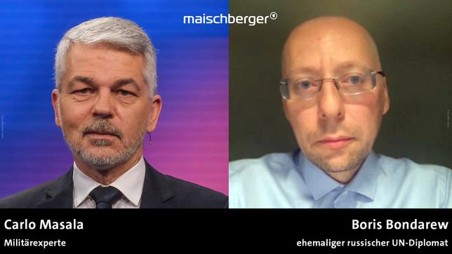 Bild: WDR/Oliver Ziebe Carlo Masala und Boris Bondarew