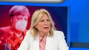 Bild: WDR/Max Kohr Gast bei Sandra Maischberger: Maren Kroymann (Kabarettistin)