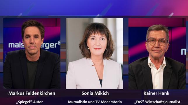 Bild: WDR/Oliver Ziebe; WDR/Annika Fußwinkel; WDR/Melanie Grande Markus Feldenkirchen Sonia Mikich Rainer Hank