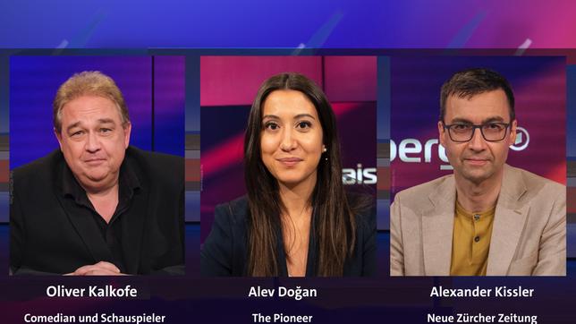 Bild: WDR/Oliver Ziebe; WDR/Melanie Grande; WDR/Oliver Ziebe Oliver Kalkofe, Alev Doğan und Alexander Kissler (v.l.n.r.)