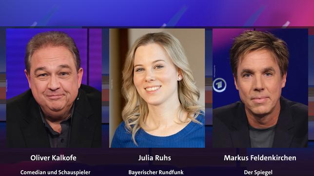 Bild: WDR/Oliver Ziebe; Jann Wilken, WDR/Oliver Ziebe Oliver Kalkofe, Julia Ruhs und Markus Feldenkirchen (v.l.n.r.)