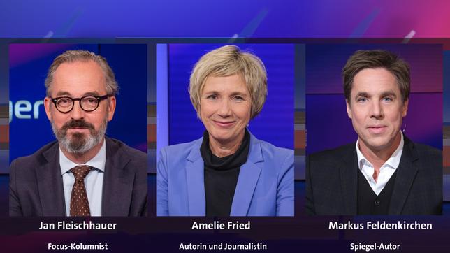 Bild: Alle WDR/Oliver Ziebe Jan Fleischhauer, Amelie Fried und Markus Feldenkirchen (v.l.n.r.)