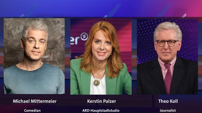 Bild: Enrico Meyer; WDR/Oliver Ziebe; WDR/Oliver Ziebe Michael Mittermeier, Kerstin Palzer und Theo Koll (v.l.n.r.)