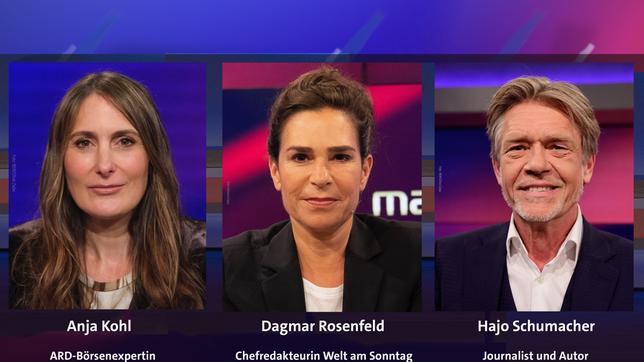 Anja Kohl, Dagmar Rosenfeld und Hajo Schumacher (v.l.n.r.)