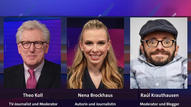 Theo Koll, Nena Brockhaus und Raúl Krauthausen (v.l.n.r.)