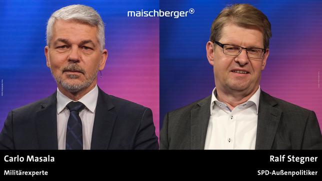 Bild: Beide WDR/Oliver Ziebe Carlo Masala und Ralf Stegner