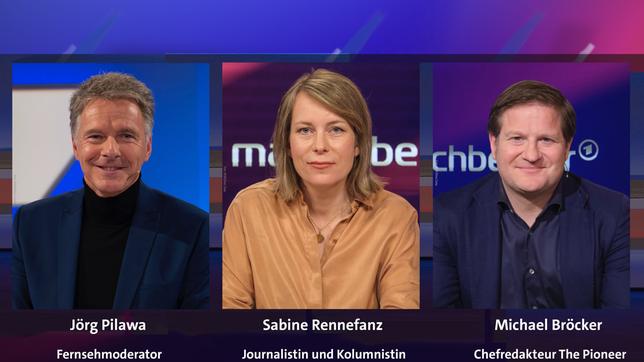 Bild: WDR/Melanie Grande; WDR/Oliver Ziebe; WDR/Oliver Ziebe Jörg Pilawa, Sabine Rennefanz und Michael Bröcker (v.l.n.r.)