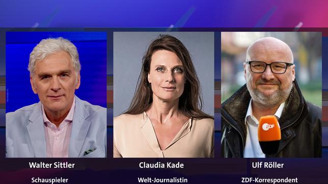 Bild: WDR/Oliver Ziebe; Claudius Pflug/WELT; ZDF/Leif Stange Walter Sittler, Claudia Kade und Ulf Röller (v.l.n.r.)