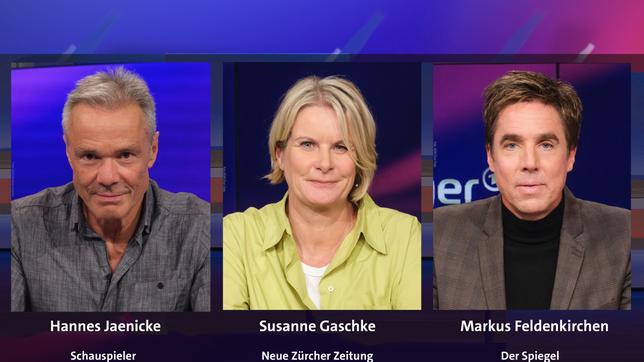 Hannes Jaenicke, Susanne Gaschke und Markus Feldenkirchen (v.l.n.r.)