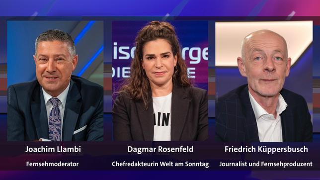 Bild: WDR/Max Kohr; WDR/Oliver Ziebe; WDR/Max Kohr Joachim Llambi Dagmar Rosenfeld Friedrich Küppersbusch