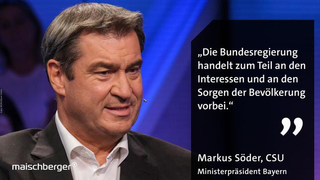 Bild: WDR/Oliver Ziebe Markus Söder